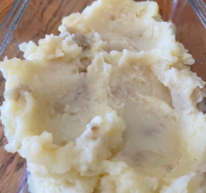 HAPPY Mashed Potatoes